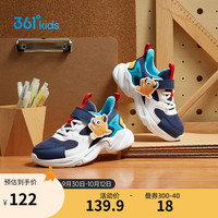 361°儿童童鞋幼小童男女童儿童休闲鞋 蓝33