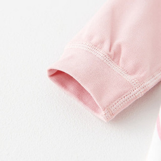 童泰四季5月-4岁婴儿男女内衣套装TS33J320 粉色 73cm