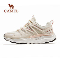CAMEL 骆驼 牌户外登山鞋女士春季新款防滑耐磨徒步越野跑鞋女运动鞋子
