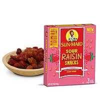 SUN·MAID 阳光少女 SUNMAID阳光少女 加州草莓味酸葡萄干139g/盒
