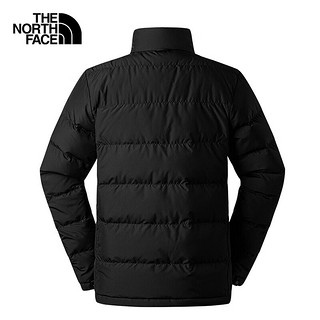 北面（The North Face）三合一冲锋衣男羽绒内胆户外Gore-tex防水保暖83RR JK3/黑色 XL/180