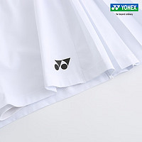 YONEX/尤尼克斯 220293TCR 23FW训练系列 网球服 女款运动裙裤yy 黑色 O