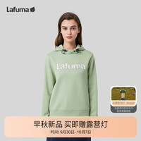 LAFUMA乐飞叶卫衣女 户外冬时尚保暖休闲连帽长袖上衣 LFTS3CW29 薄荷绿色MG 165/84A(38)