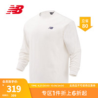 NEW BALANCE NB23男款舒适简约透气运动跑步长袖T恤 WT 5DD37621 S