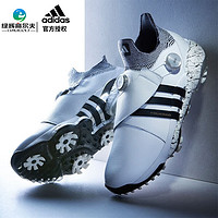 阿迪达斯（adidas）礼盒装 高尔夫球鞋男士运动鞋23TOUR360系列 golf球鞋BOA款 GW2109 白/ 黑/银 40（UK6.5）