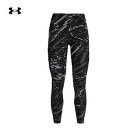 安德玛 UNDERARMOUR)秋冬Run LAA女子跑步运动紧身九分裤1379340 黑色001 L