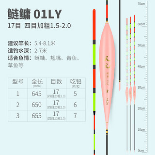 武汉天元 天元全水域纳米浮漂鲢鳙漂综合漂大物漂浅水漂高灵敏行程鱼漂 天元鲢鳙01LY 2号