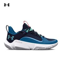 安德玛 UNDERARMOUR)秋冬Flow FUTR X 3男女运动篮球鞋3026835 蓝色400 42.5