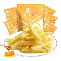 88VIP：BESTORE 良品铺子 薯片蜂蜜黄油味薯条100g*1袋膨化食品休闲网红零食小吃