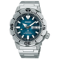 精工(SEIKO)手表PROSPEX水鬼运动夜光200潜水全自动机械男罐头日本制 蓝盘 SBDY115