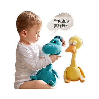 婴儿复读鸭毛绒玩具