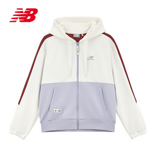 NEW BALANCE 23年女款早秋百搭连帽休闲针织外套6DD38272 DV L 