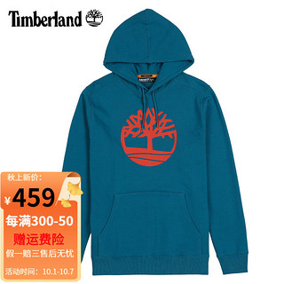 Timberland添柏岚长袖T恤男秋冬户外运动上衣打底衫休闲卫衣 A2BJHCE0/里昂蓝色 XS/165