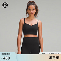 lululemon 露露乐蒙 丨Align™ 女士桃心领运动内衣 A/B LW2DWUS 黑色6