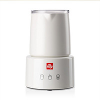 illy 意利 意式浓缩小型全自动一键萃取胶囊咖啡机家用办公打奶泡Y3.2升级Y3.3 白色奶泡机