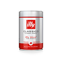 illy 意利 意大利意利咖啡粉阿拉比卡意式浓缩烘焙250g/罐