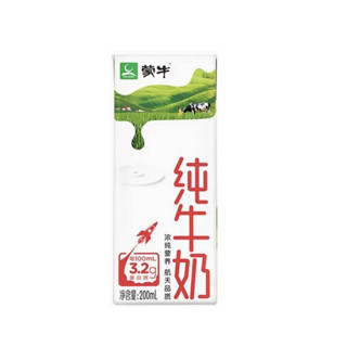 MENGNIU 蒙牛 纯牛奶200ml