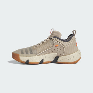 adidas 阿迪达斯 特雷杨UNLIMITED男女签名版实战篮球鞋IE9358 土色/黑色 44.5(275mm)