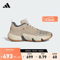 adidas 阿迪达斯 特雷杨UNLIMITED男女签名版实战篮球鞋IE9358 土色/黑色 44.5(275mm)