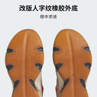 adidas 阿迪达斯 特雷杨UNLIMITED男女签名版实战篮球鞋IE9358 土色/黑色 44.5(275mm)