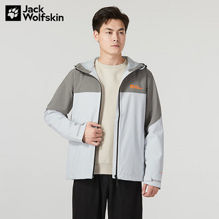 Jack Wolfskin狼爪冲锋衣男秋冬款运动户外登山野营防风服防水夹克外套5032011 5032011-6315/月光白 S 170/92A