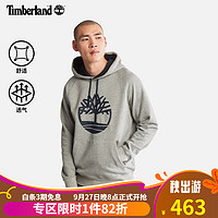 添柏岚（Timberland）男装连帽卫衣23休闲抓绒A69WN A69WN052/中麻灰色 XS