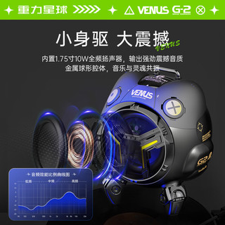  GravaStar/重力星球 酷萌机甲 蓝牙音箱  暗夜黑