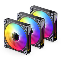 JONSBO 乔思伯 ZH-120B ARGB 机箱风扇 黑色 3个装