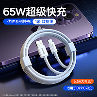 BASEUS 倍思 65W氮化镓SUPER VOOC超级闪充OPPO充电器/充电线