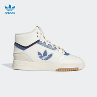 adidas阿迪达斯三叶草DROP STEP XL男女经典运动鞋IF2674 白/蓝 42(260mm)