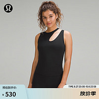 lululemon丨Shoulder Cut-Out 女士瑜伽背心 LW1EHSS 黑色 4