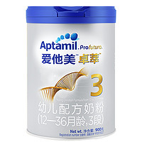 Aptamil 爱他美 3段白金版卓萃幼儿配方奶粉900g