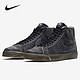 NIKE 耐克 SB ZOOM BLAZER MID 男女中帮经典滑板运动板鞋 DA1839-001 3