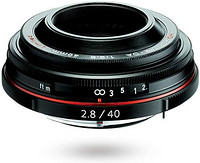 PENTAX 宾得 HD PENTAX-DA 40mmF2.8 限量黑色标准单焦距镜头