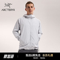 ARC'TERYX 始祖鸟 ARC’TERYX始祖鸟 SOLANO HOODY  防风 男子 软壳夹克 Solitude/隐秘灰 XL