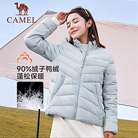 CAMEL 骆驼 男女运动立领短款羽绒服