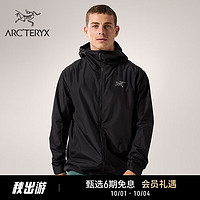 ARC'TERYX 始祖鸟 ARC’TERYX始祖鸟 SOLANO HOODY 防风 男子 软壳夹克 Black/黑色 L