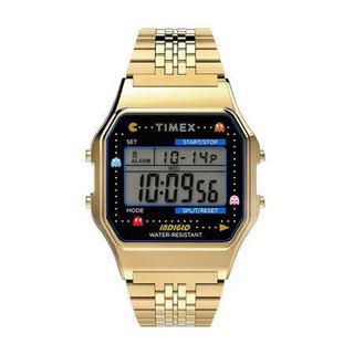 TIMEX 天美时 经典复古方块夜光潮流电子表