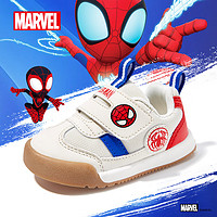 Disney 迪士尼 童鞋男童秋季宝宝鞋漫威蜘蛛侠儿童学步鞋 MQ1353S 红色 23码