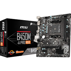 AMD R-5500 CPU处理器 散片+微星B450M-A Pro MAX主板 板U套装