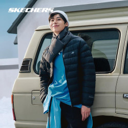 SKECHERS 斯凯奇 情侣外套羽绒服男女新款防泼水衣服轻盈保暖防寒