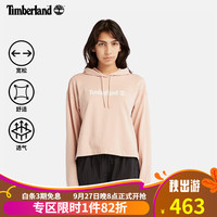 添柏岚（Timberland）女款连帽卫衣新休闲毛圈布宽松|A6AZ2 A6AZ2662/浅粉色 S