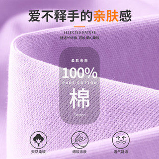 真维斯（Jeanswest）儿童t恤女童长袖秋季全棉薄款打底衫可爱卡通秋衣6-12岁女孩上衣 紫 彩虹考拉-粉 彩虹小兔 165cm