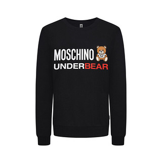 MOSCHINO 女士圆领卫衣 A1710 9004 黑色 S