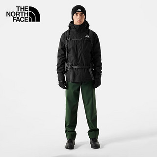 北面（The North Face）三合一冲锋衣男款棉内胆户外运动防水保暖外套|88RM JK3/黑色 M/170