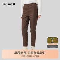 LAFUMA乐飞叶锥形裤 女士户外冬弹力修身长裤抗菌时尚 LFPA3CL87 棕色BW 165/70A(38)