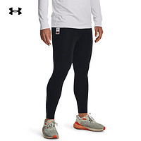 安德玛 UNDERARMOUR）RUN LAA男子跑步运动紧身裤1379297 黑色001 3XL