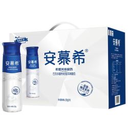 安慕希 伊利安慕希希腊风味高端原味酸奶230g*10瓶整箱