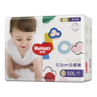 百亿补贴：HUGGIES 好奇 金装系列 拉拉裤 XXXL40片