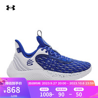 安德玛 UNDERARMOUR)库里Curry Flow 9男女运动篮球鞋3025631 蓝色401 43